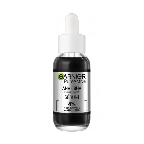 Garnier AHA + BHA With Charcoal Anti-Blemish Serum