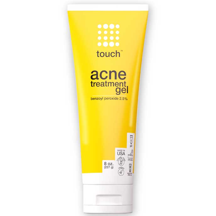 TouchAcne Treatment Gel - Benzoyl Peroxide 2.5%