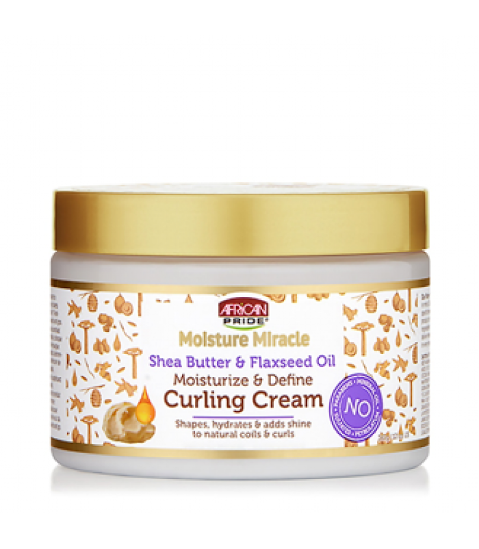 African Pride Shea Butter & Flaxseed Oil Curling Cream
