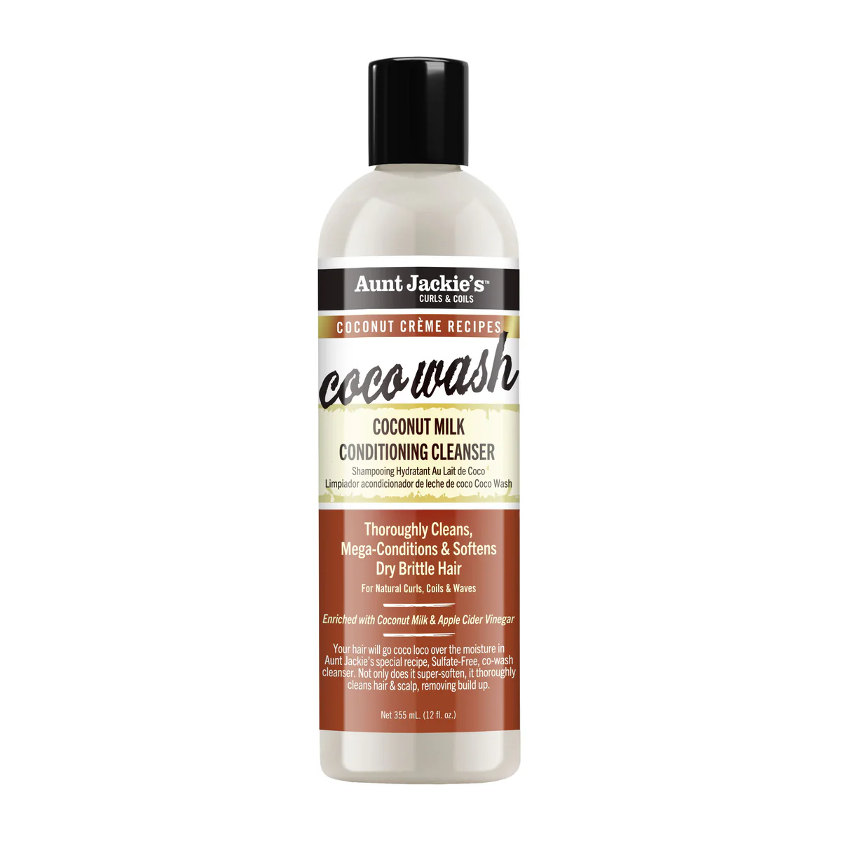 Aunt jackie Coco Wash – Coconut Milk Conditioning Cleanser