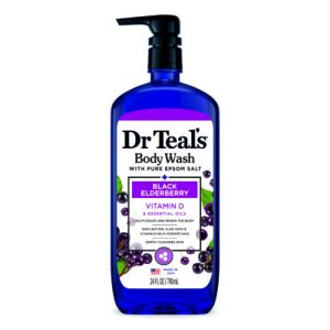 Dr Teal's Black Elderberry Body Wash with Vitamin D