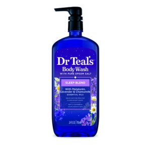 Dr Teal's Sleep Body Wash with Melatonin, Lavender & Chamomile Essential Oils