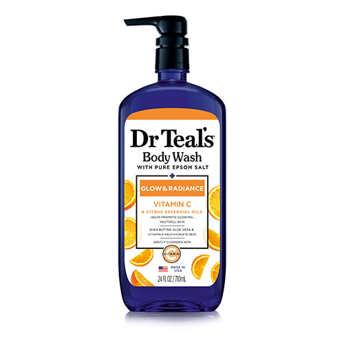 Dr Teal's Glow & Radiance Body Wash with Vitamin C