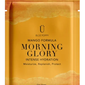 Blue Poppy Morning Glory Sheet Mask