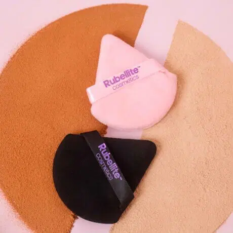 Rubellite Cosmetics 2 in 1 Powder Puff