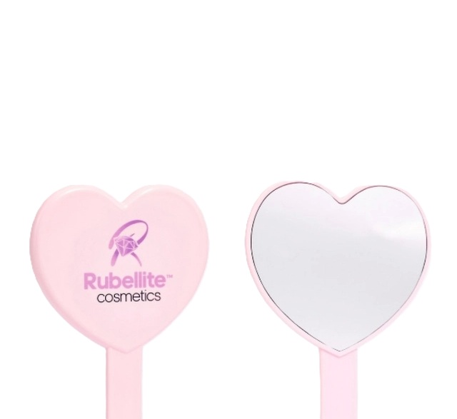 Rubellite Cosmetics Love Shapped Mirror