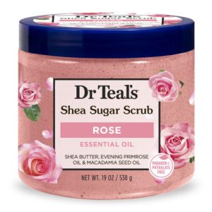 Dr Teal's Shea Sugar Scrub Rose