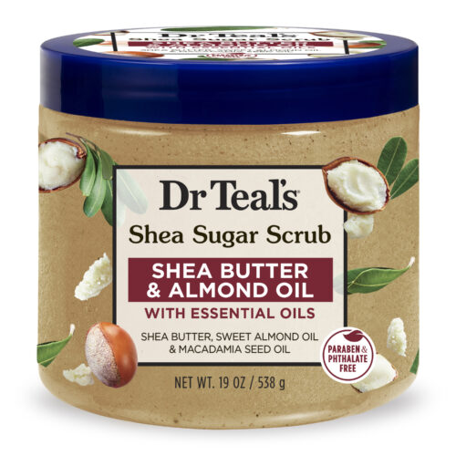 Dr Teal's Shea Sugar Scrub - Shea Butter & Almond Oil