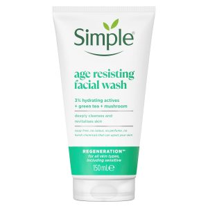 Simple Regeneration Age Resisting Facial Wash