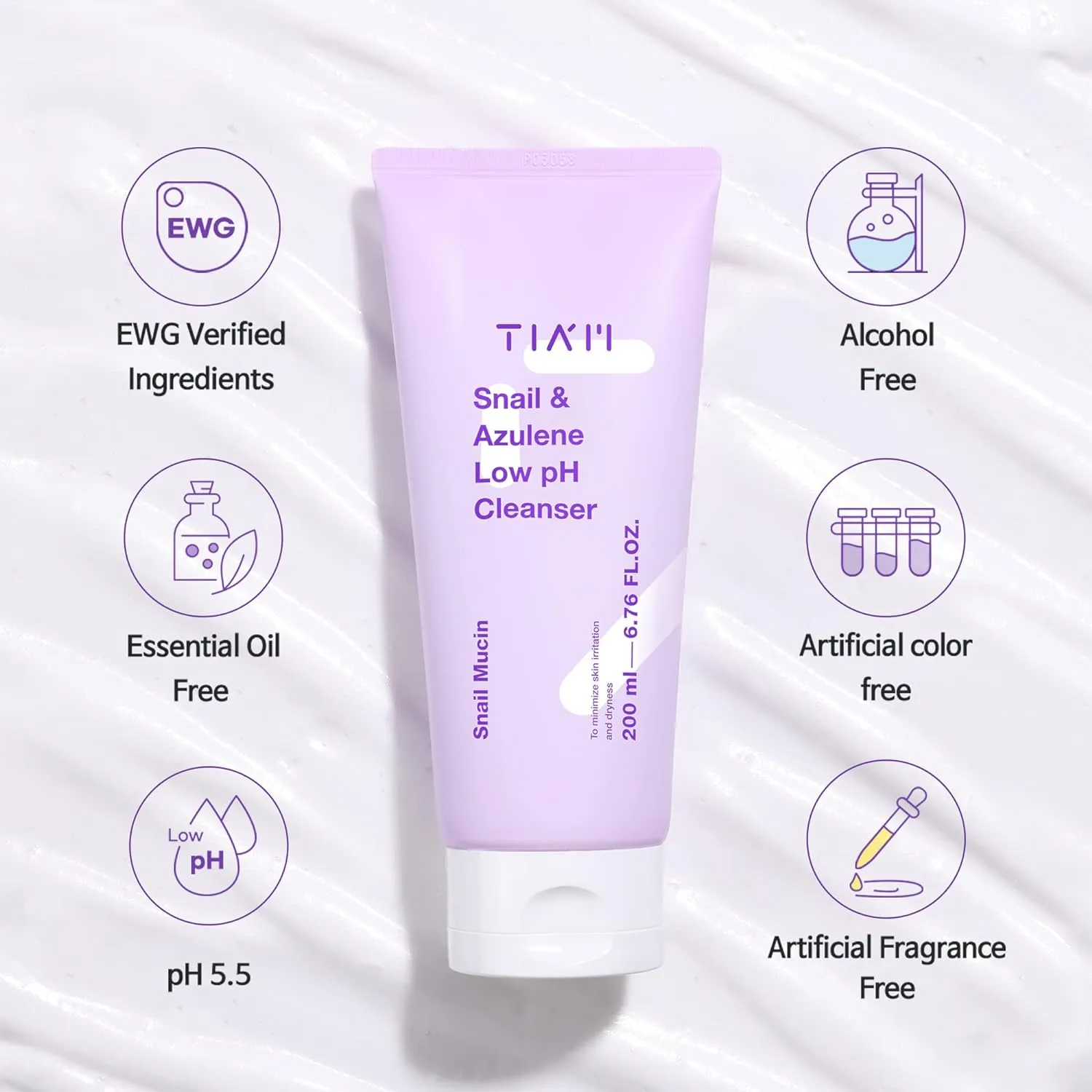 Tiam-Snail-And-Azulene-Low-Ph-Cleanser