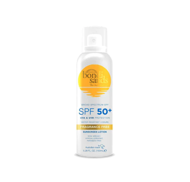 Bondi sands SPF 50+ Fragrance Free Sunscreen Mist