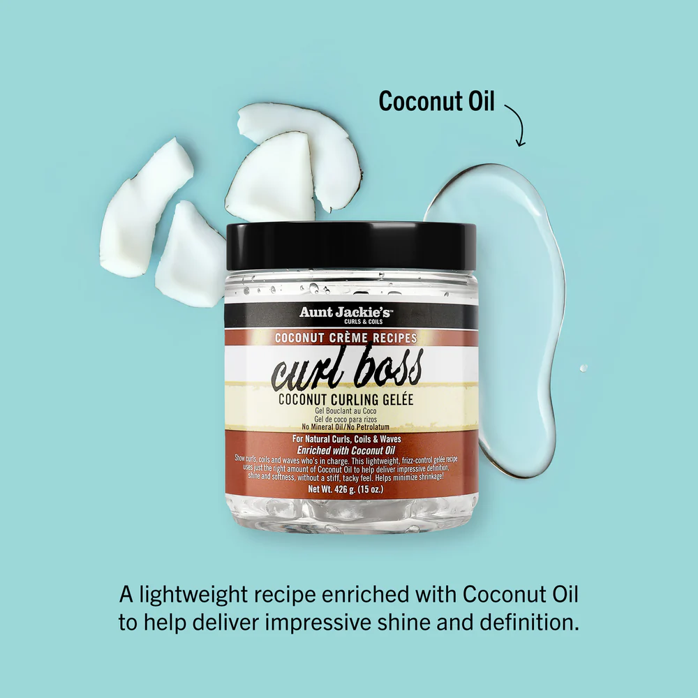 Aunt Jackie's Curl Boss – Coconut Curling Gelée - Image 2