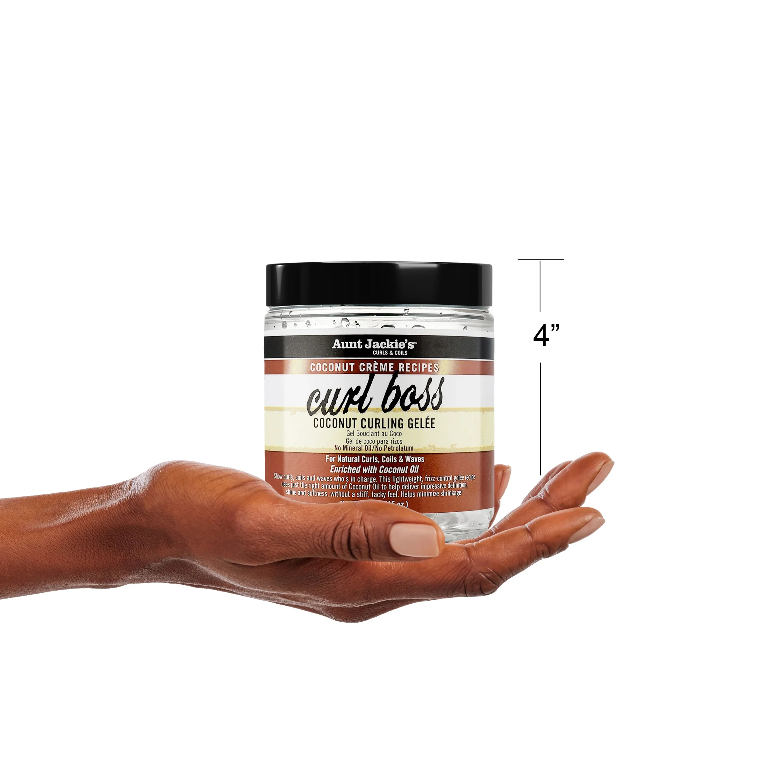 Aunt Jackie's Curl Boss – Coconut Curling Gelée - Image 4