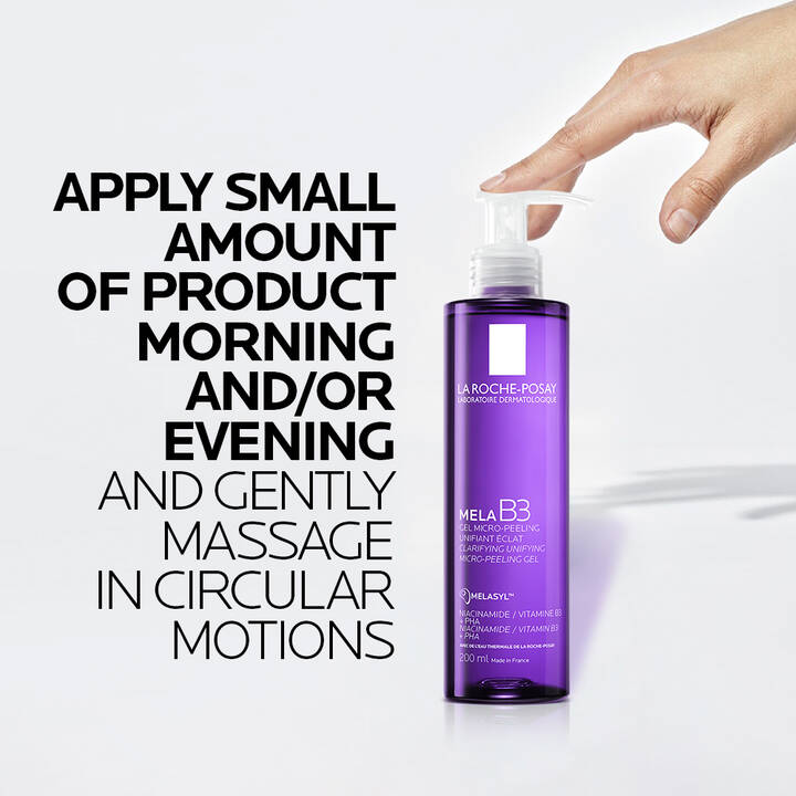 La Roche-Posay Mela B3 Gel Micro Peeling Cleanser 200ml - Image 7