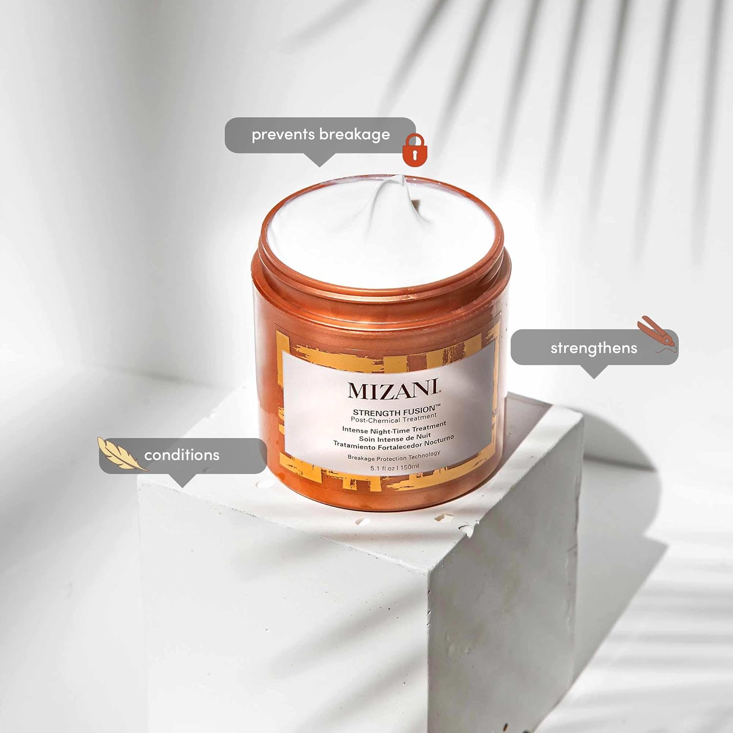 Mizani Strength Fusion Intense Night-Time Treatment - Image 3
