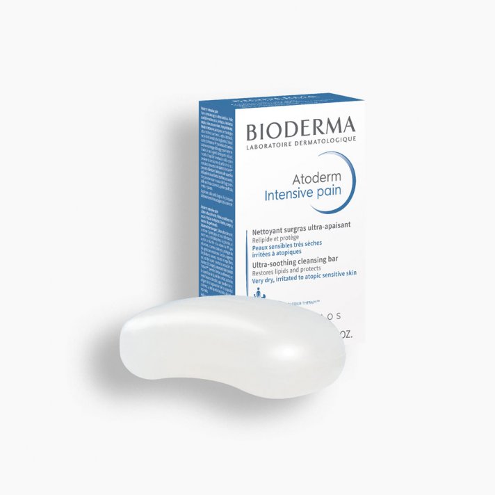Bioderma atoderm intensive pain soothing cleaning bar