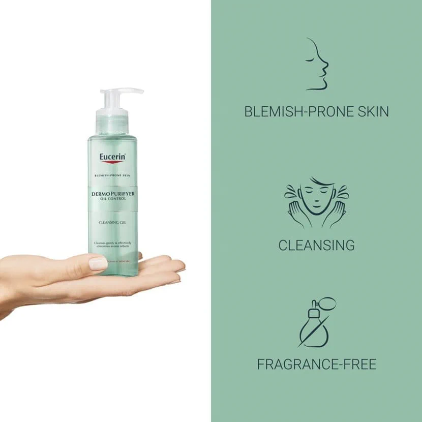 Eucerin dermo purifyer oil control cleansing gel