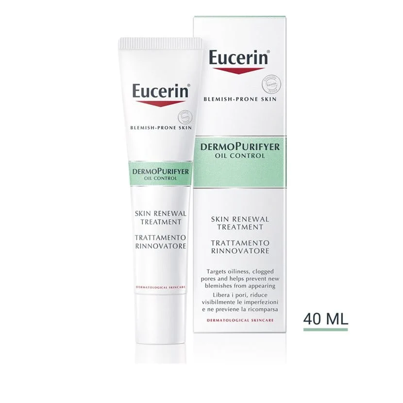 Eucerin dermo purifyer oil control skin renewal treatment