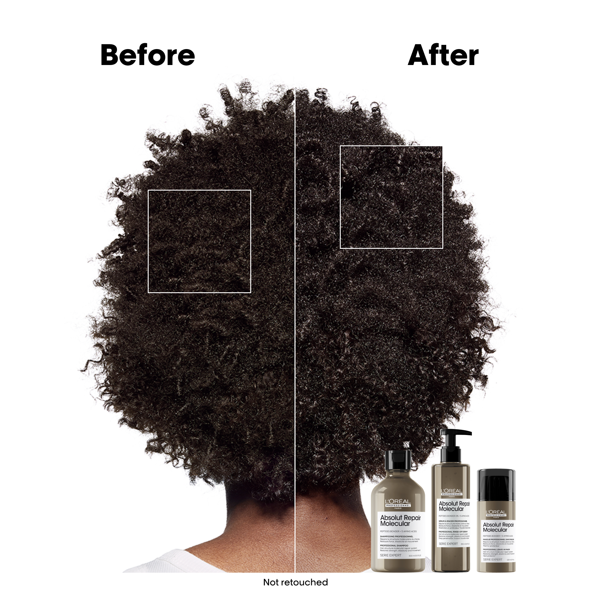 L’Oréal Professionnel Absolut Repair Molecular Rinse-off Hair Mask - Image 3