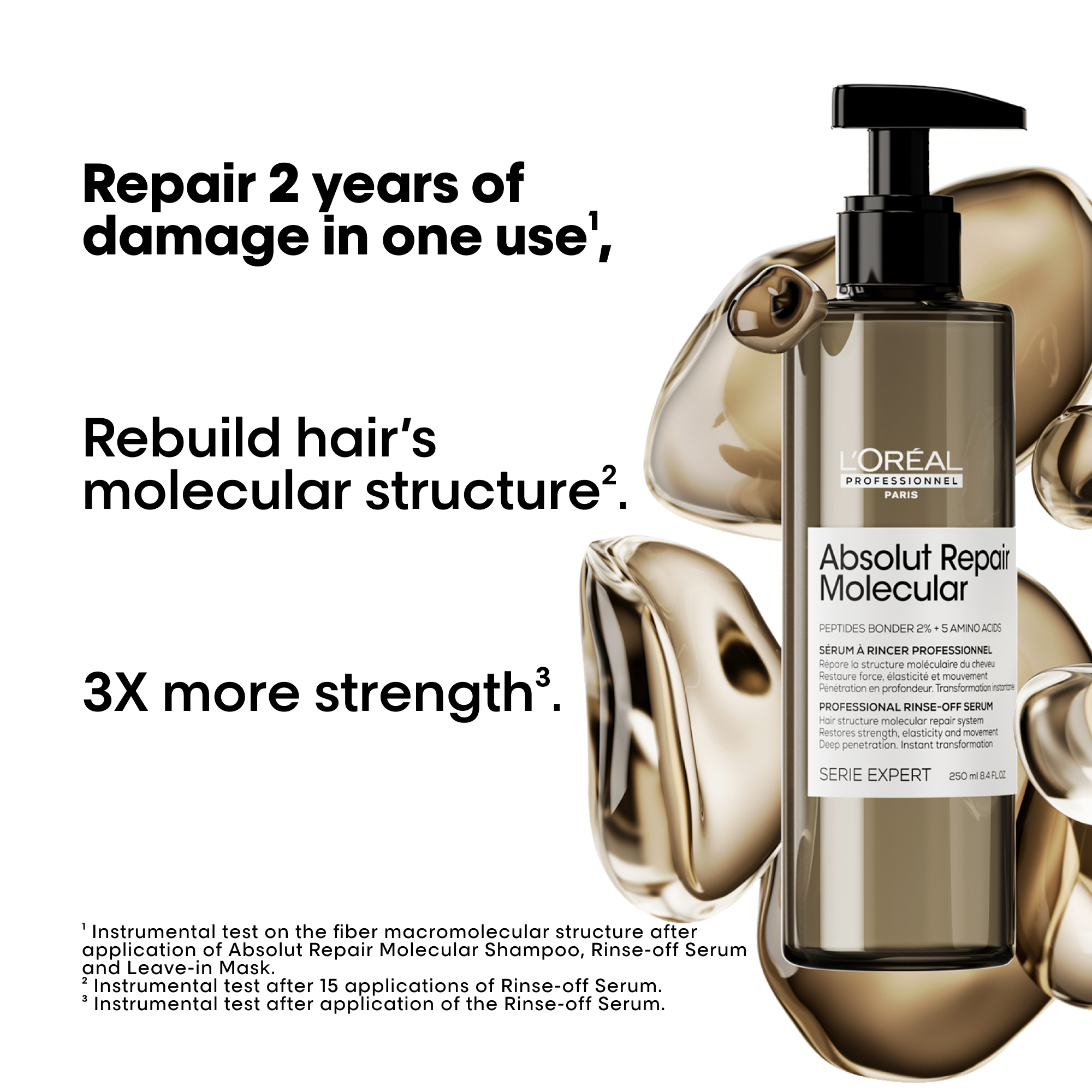 L’Oréal Professionnel Absolut Repair Molecular Rinse-off serum - Image 2