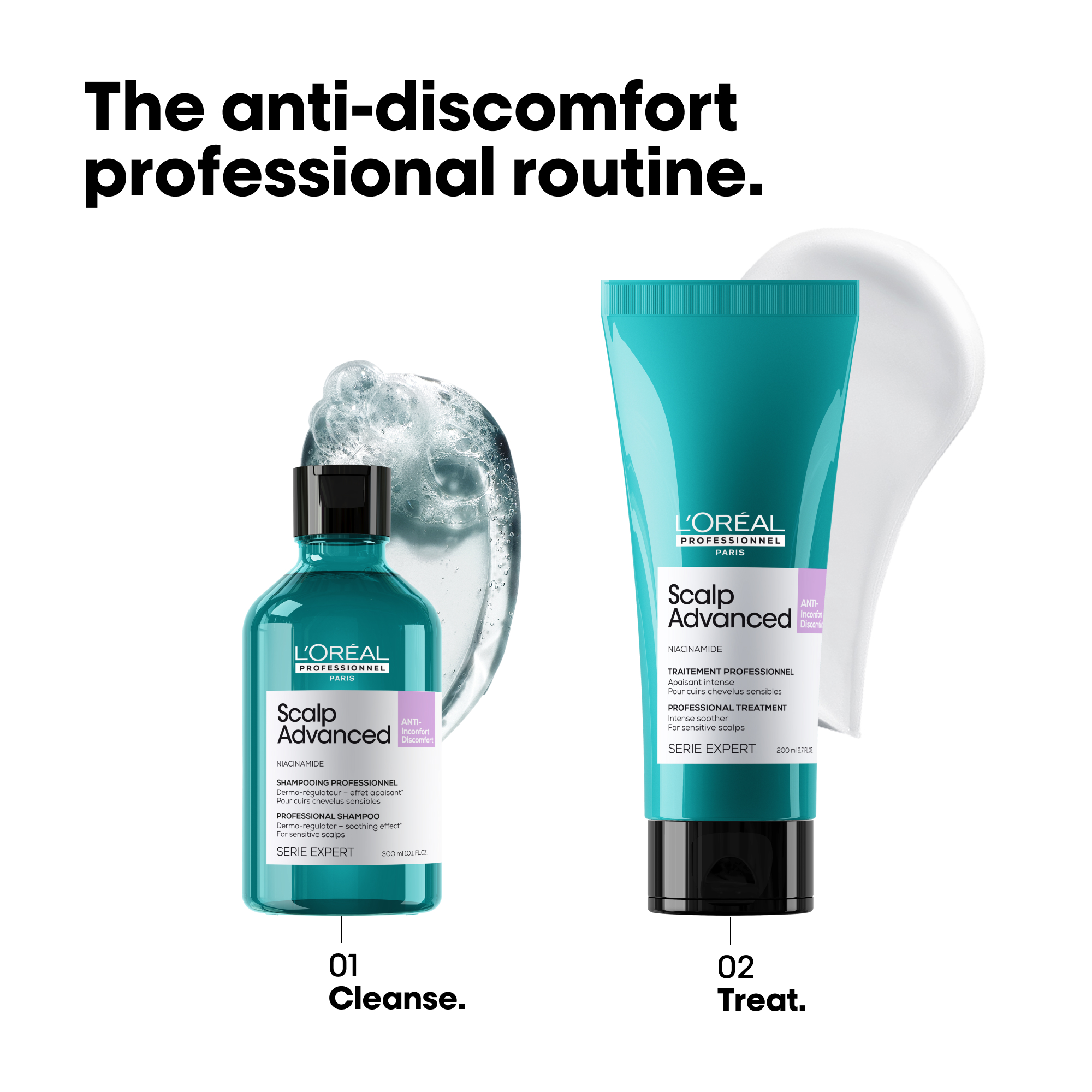 L’Oréal Professionnel Scalp Advanced Anti-Discomfort Dermo-Regulator Shampoo - Image 4