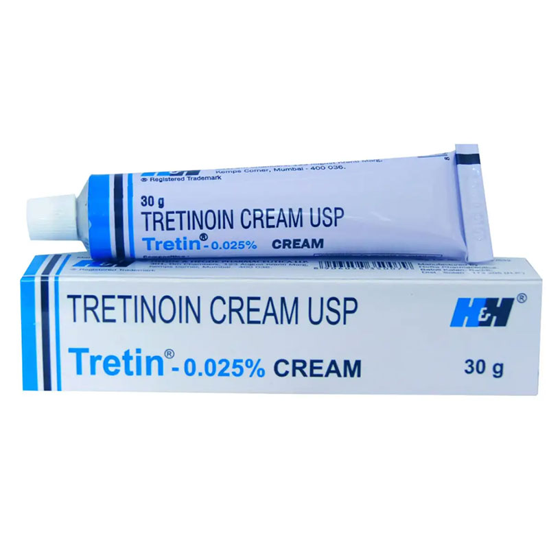 H&H Tretinoin Cream Usp Tretin 0.025% Cream 30g