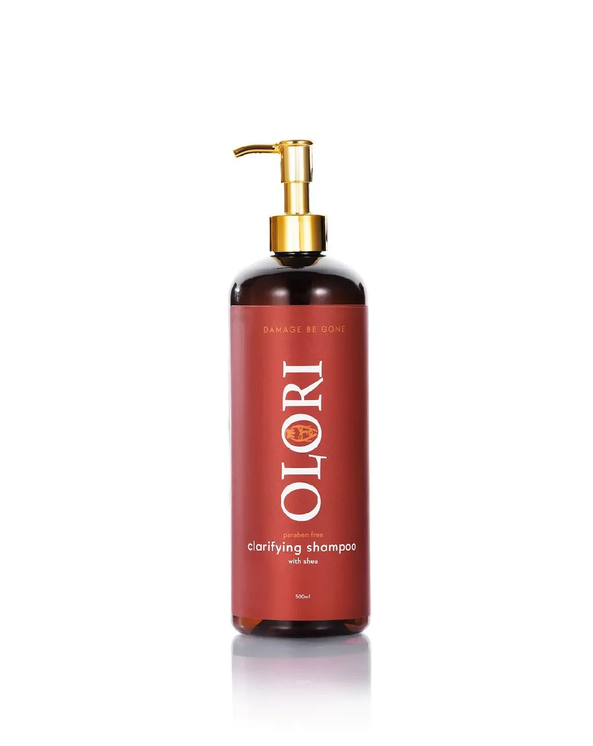 Olori damage be gone clarifying shampoo with shea 500ml