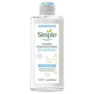 Simple Micellar Cleansing Water Water Boost 400ml