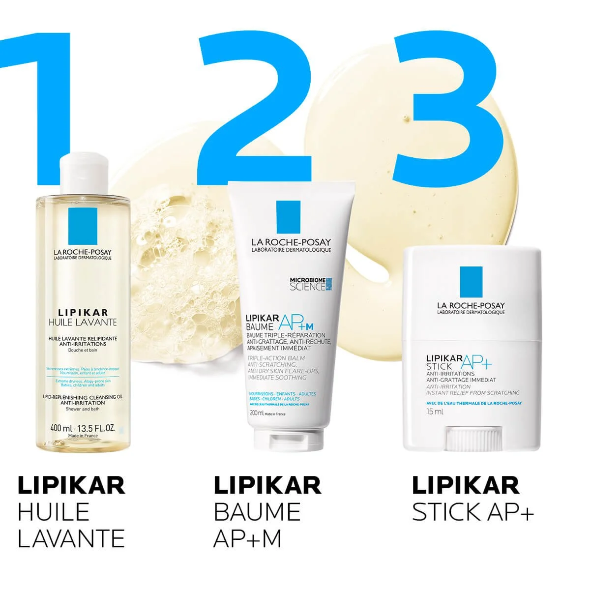 La Roche-Posay Lipikar Huile Lavant AP+ Cleansing Oil Wash - Image 2