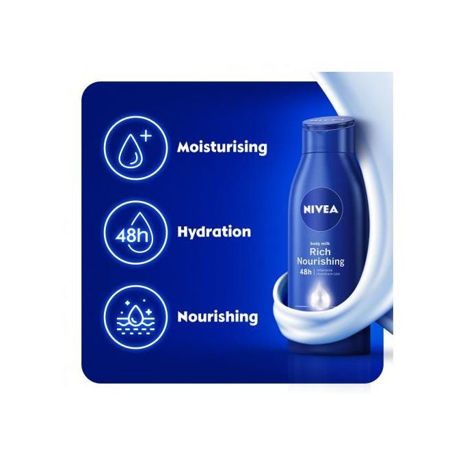Nivea Rich Nourishing Body Lotion 400ml - Image 3