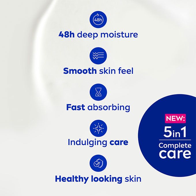 Nivea 5 in 1 Nourishing Cocoa Body Lotion 400ml - Image 6