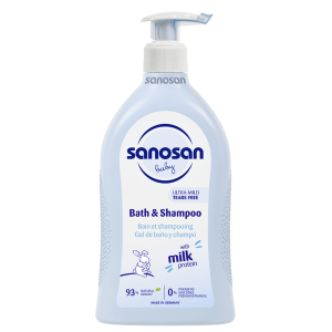 Sanosan Bath and Shampoo Ultra Mild Tears Free