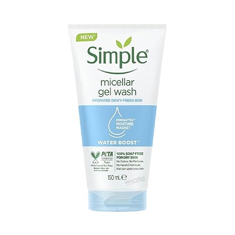Simple Water Boost Micellar Gel Wash 150ml
