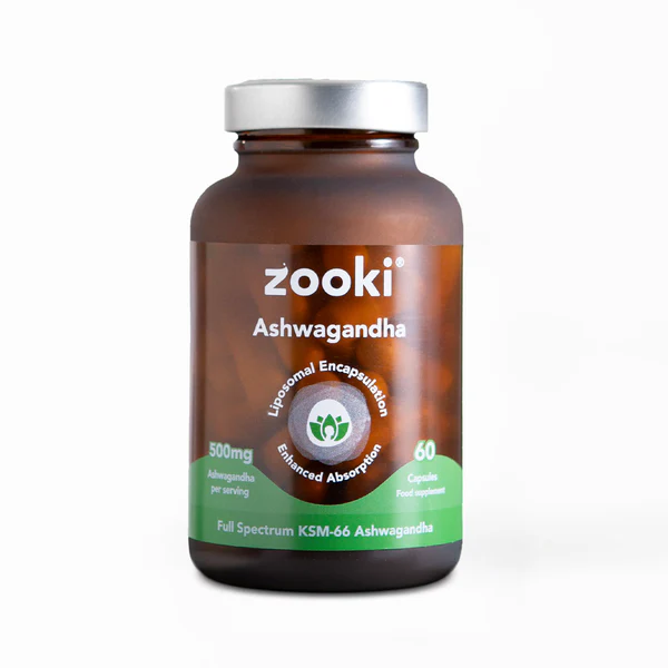 Zooki Ashwagandha, Liposomal Capsules (60 Capsules)