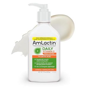 Amlactin Daily Vitamin C 7% Lactic Acid Exfoliating + Hydrating AHA Lotion 225g