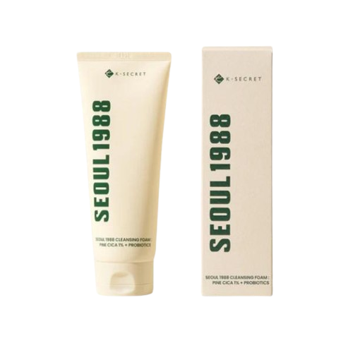 SEOUL 1988 Pine Cica 1% + Probiotics Cleansing Foam 150ml - Image 2
