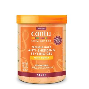 Cantu Flexible Hold Anti-Shedding Styling Gel With Honey